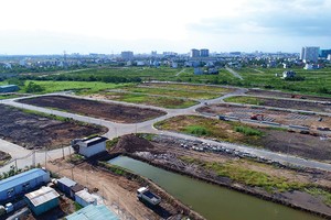 Các dự án đất nền đáp ứng tốt nhu cầu ở thực vẫn đắt khách. Ảnh: Lê Toàn