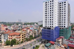 Trên địa bàn Hà Nội có hàng loạt công trình, dự án vi phạm xây dựng