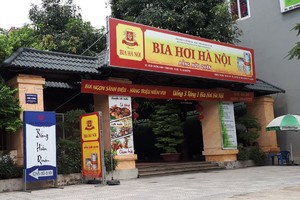 Dự án Trung tâm thương mại dịch vụ Cửu Long số 201 Trường Chinh “biến tướng” thành quán bia hơi