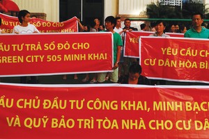 Nhiều chủ đầu tư đang chây ỳ bàn giao quỹ bảo trì cho cư dân. Ảnh: Dũng Minh