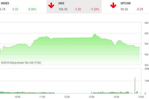 Phiên chiều 23/7: Cổ phiếu nhỏ thăng hoa, dòng bank bị bán mạnh