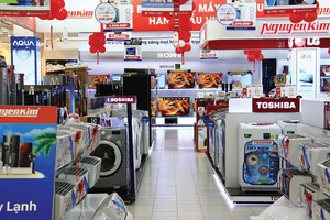 Các doanh nghiệp nội trong lĩnh vực bán lẻ đang chiếm ưu thế. Ảnh: Thanh Huyền.