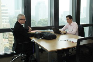 Không gian làm việc chung là lựa chọn tối ưu cho các startup. Ảnh: Việt Dũng