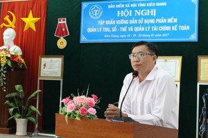 Ông Nguyễn Công Chánh tin tưởng khi áp dụng sáng kiến này thì chỉ cần 3-5 ngày tiền sẽ đến tận tay người lao động được hưởng trợ cấp.