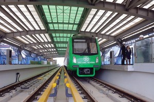 Dự án Đường sắt đô thị Cát Linh - Hà Đông đang trong tình trạng “báo động đỏ” về giải ngân. Ảnh: Đức Thanh