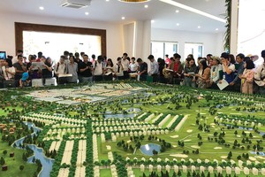 Năm 2019, hầu hết doanh nghiệp bất động sản đều 
có kế hoạch phát triển dự án tại các tỉnh lân cận TP.HCM. Ảnh: Gia Huy