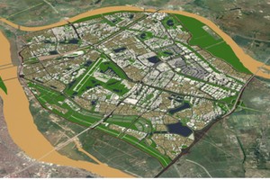 Phân khu đô thị N10 sẽ được xây dựng thêm khu vực chức năng đô thị