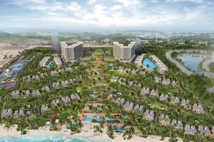 Phối cảnh Khu nghỉ dưỡng ALMA tại Bãi Dài, Cam Ranh, Khánh Hoà