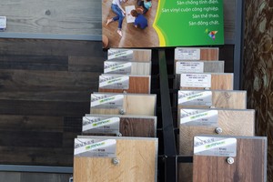 Sàn nhựa là sản phẩm mới xuất hiện trên thị trường vật liệu hoàn thiện Việt Nam 2 năm trở lại đây