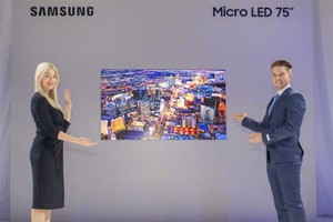 Công nghệ Micro LED mang đến màn hình Micro LED 75 inch và và màn hình The Wall 219 inch.