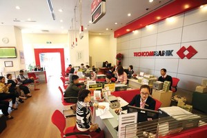 Năm 2018, Công ty quản lý quỹ Pincus (Mỹ) đầu tư hơn 370 triệu USD vào Techcombank. Ảnh: Hà Minh