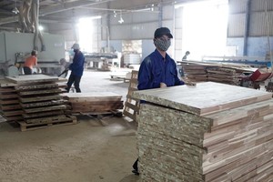 Ngành công nghiệp chế biến gỗ đặt mục tiêu xuất khẩu 11 tỷ USD trong năm 2019. Ảnh: Đức Thanh