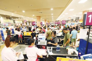 Trung tâm thương mại Aeon Mall Long Biên. Ảnh: Đức Thanh