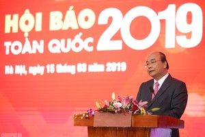 Thủ tướng Nguyễn Xuân Phúc dự Lễ khai mạc Hội báo Toàn quốc 2019