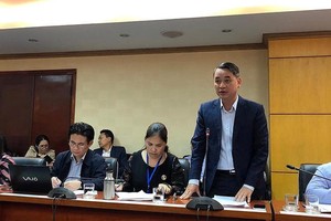 Ông Lê Vũ Tuấn Anh, Phó Chánh Thanh tra Bộ TN&MT.