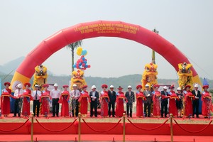 Quang cảnh lễ khánh thành Khu CNTT tập trung Đà Nẵng. Ảnh: VGP/Đình Nam