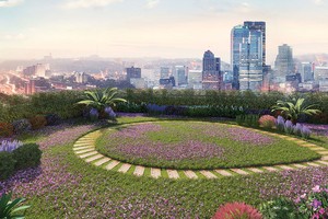 Imperia Sky Garden tạo ấn tượng với “Vườn chân mây” độc đáo