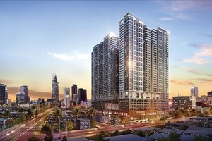 The Grand Manhattan - tháp Parkview có tầm nhìn đẹp về Công viên 23/9 và công viên nội khu