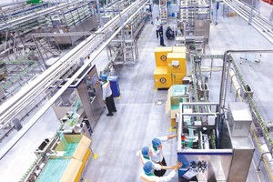 Trong quý I/2019, khu vực công nghiệp - xây dựng vẫn có đóng góp nhiều nhất cho nền kinh tế. Ảnh: Đức Thanh