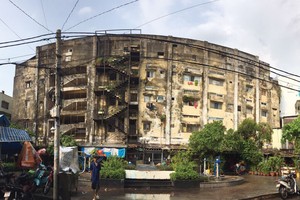 Chung cư Trúc Giang đang đứng trước nguy cơ “chờ sập”
