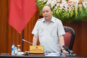 Thủ tướng Chính phủ Nguyễn Xuân Phúc phát biểu tại cuộc họp