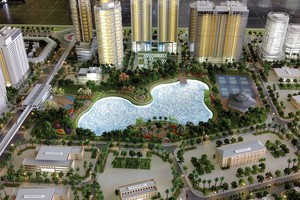 Một góc quy hoạch Dự án Ngoại giao Đoàn