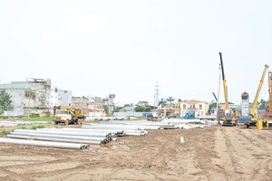 Chủ đầu tư bắt đầu cho thi công cọc đại trà tại dự án Việt Phát South City.