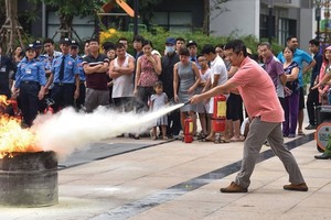 Cần thường xuyên xây dựng ý thức PCCC cho cư dân