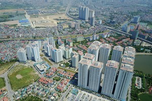 Khu đô thị Linh Đàm là một “vết sẹo” trong quy hoạch đô thị của Hà Nội. Ảnh: Dũng Minh