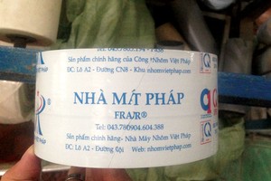 Trên thị trường hiện có tới gần 30 thương hiệu “nhôm Việt Pháp”