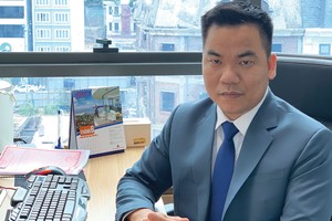 Ông Nguyễn Văn Văn, Tổng giám đốc Công ty cổ phần Dịch vụ và Địa ốc Đất Xanh Duyên Hải