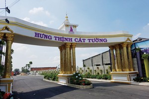 Dự án Hưng Thịnh Cát Tường và HomeLand Gold bị Long An “tuýt còi”