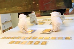 Biến động của giá vàng còn phụ thuộc vào tình hình địa chính trị trên thế giới. Ảnh: Đức Thanh