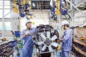 EVFTA và EVIPA không chỉ giúp thúc đẩy đầu tư từ EU, mà còn là đầu tư nước ngoài vào Việt Nam nói chung. Trong ảnh: Lắp ráp ô tô tại nhà máy Toyota Việt Nam. Ảnh: Toyota