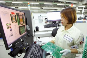 Trong ảnh: Khu sản xuất của Sparton tại Việt Nam