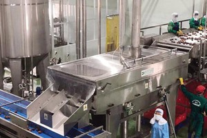 Việc ký kết EVFTA tạo cơ hội cho Công ty Nafoods đẩy mạnh sản xuất và xuất khẩu sản phẩm nước ép cô đặc chanh leo