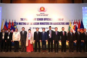 Hội nghị Bộ trưởng Nông Lâm nghiệp ASEAN lần thứ 40 diễn ra năm 2018 tại Hà Nội