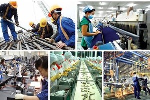 Năng suất lao động trong ngành công nghiệp khai khoáng cao gấp hàng chục lần năng suất chung..