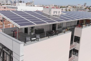 Tòa chung cư cao cấp tự tạo năng lượng để sử dụng