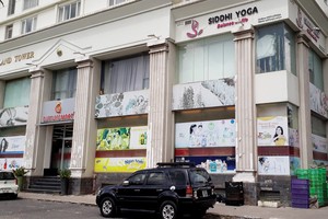 Tầng trệt và tầng lửng được chủ đầu tư bán cho tư nhân để kinh doanh thương mại, dịch vụ