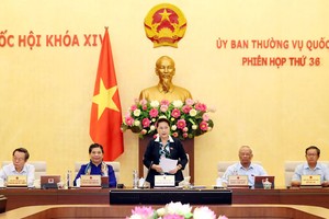 Ảnh minh họa: Phiên họp thứ 36 Ủy ban Thường vụ Quốc hội