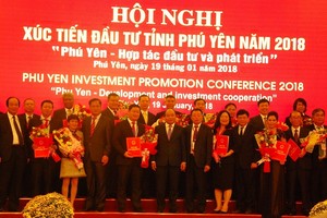 Hội nghị xúc tiến đầu tư năm 2018, tỉnh Phú Yên đã thu hút được nhiều dự án.