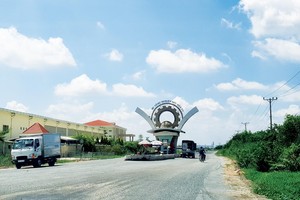 Khu công nghiệp Đức Hòa III xin giảm 9 dự án khu công nghiệp thành phần để chuyển thành khu dân cư. Ảnh: Gia Huy