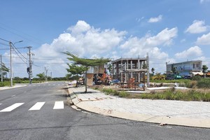 Dự án Bella Vista tại huyện Đức Hòa (Long An) đến nay vẫn chưa được hoàn thiện hồ sơ xin thành lập. Ảnh: Gia Huy