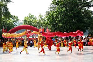 Liên hoan Múa rồng Hà Nội 2019 thu hút 15 đội tham gia