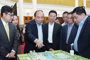 Thủ tướng Nguyễn Xuân Phúc đã nhiều lần nhấn mạnh mục tiêu đưa Trung tâm Đổi mới sáng tạo quốc gia trở thành “cái nôi” của khởi nghiệp toàn cầu. Ảnh: S.T