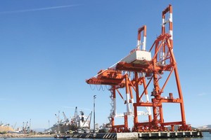 Cảng Quy Nhơn. Ảnh: A.M