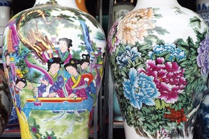 Hàng Việt Nam trông khá nhẹ nhàng, thanh nhã