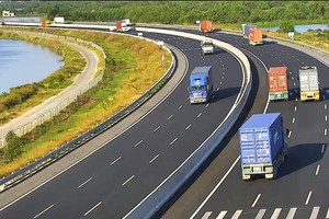 Một đoạn cao tốc Hà Nội - Hải Phòng