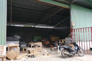 Công trình của gia đình ông Thành sai phép